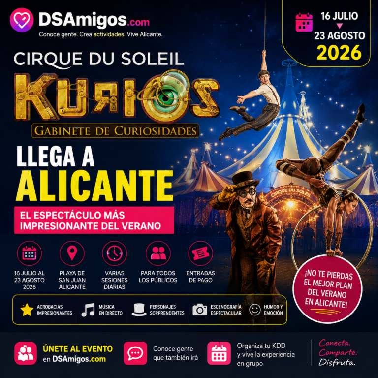 Cirque du Soleil llega a Alicante con KURIOS, su espectacular nuevo show